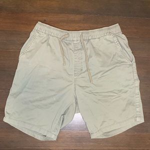 Katin (Kanvas by Katin) olive green drawstring shorts